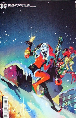 [Harley Quinn (series 4) 25 (Cover C - A.L. Kaplan Holiday Variant)]