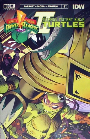 [Mighty Morphin Power Rangers / Teenage Mutant Ninja Turtles II #1 (1st printing, Cover D - Dan Mora Connecting)]