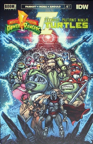 [Mighty Morphin Power Rangers / Teenage Mutant Ninja Turtles II #1 (1st printing, Cover F - Kevin Eastman & Freddie Williams II)]
