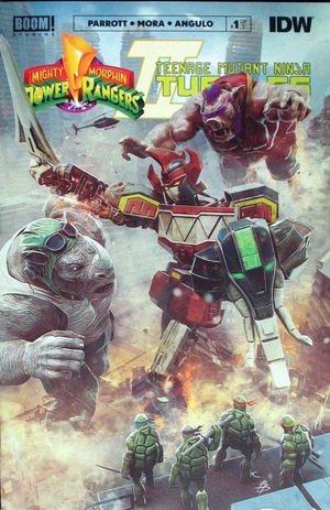[Mighty Morphin Power Rangers / Teenage Mutant Ninja Turtles II #1 (1st printing, Cover O - Bjorn Barends Incentive)]