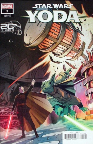 [Star Wars: Yoda No. 2 (variant Attack of the Clones 20th Anniversary cover - Caspar Wijngaard)]