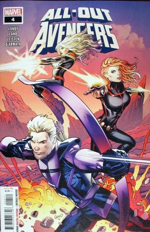 [All-Out Avengers No. 4 (standard cover - Greg Land)]