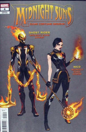 [Midnight Suns No. 4 (variant game costume design covers - Seamas Gallagher)]
