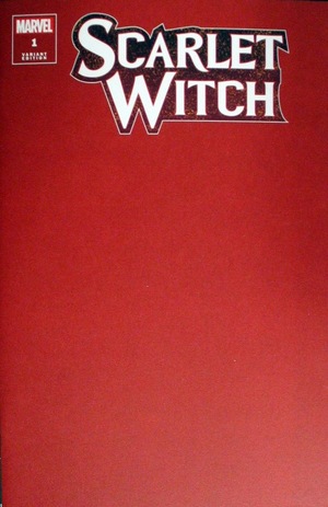 [Scarlet Witch (series 3) No. 1 (1st printing, Cover D - Red Blank)]