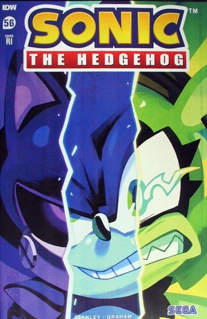 [Sonic the Hedgehog (series 2) #56 (Cover C - Nathalie Fourdraine Incentive)]