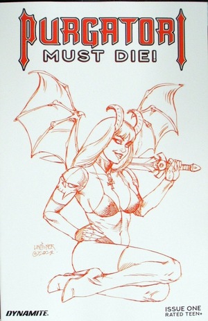 [Purgatori Must Die! #1 (Cover R - Joseph Michael Linsner Fiery Red Sketch Incentive)]