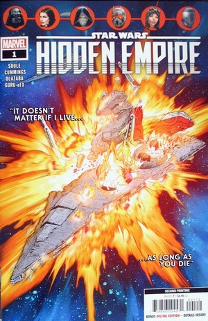[Star Wars: Hidden Empire No. 1 (2nd printing, Cover A - Steven Cummings)]