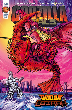 [Godzilla Rivals #6: Rodan Vs. Ebirah (Cover B - Brenda Chi)]
