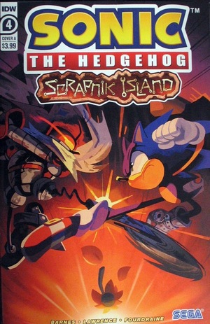 [Sonic the Hedgehog: Scrapnik Island #4 (Cover A - Nathalie Fourdraine)]