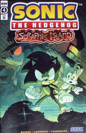 [Sonic the Hedgehog: Scrapnik Island #4 (Cover C - Jack Lawrence Incentive)]