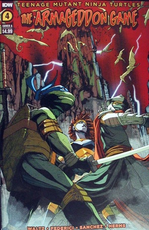 [Teenage Mutant Ninja Turtles: The Armageddon Game #4 (Cover A - Alex Sanchez)]