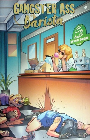 [Gangster Ass Barista #1 (Cover D - Elisa Romboli Foil Logo Incentive)]