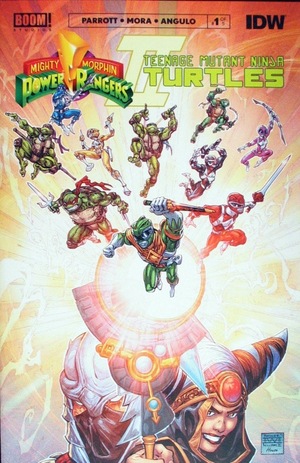 [Mighty Morphin Power Rangers / Teenage Mutant Ninja Turtles II #1 (1st printing, Cover K - Freddie Williams II Deluxe Edition)]