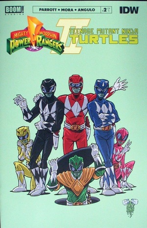 [Mighty Morphin Power Rangers / Teenage Mutant Ninja Turtles II #2 (Cover C - Tim Lattie)]