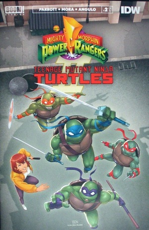 [Mighty Morphin Power Rangers / Teenage Mutant Ninja Turtles II #2 (Cover D - Bon Bernardo)]