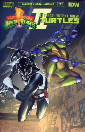 [Mighty Morphin Power Rangers / Teenage Mutant Ninja Turtles II #2 (Cover E - Taurin Clarke)]