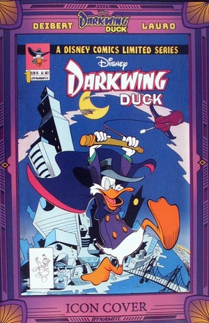 [Darkwing Duck (series 2) #1 (Cover H - John Blair Moore Modern Icon Incentive)]