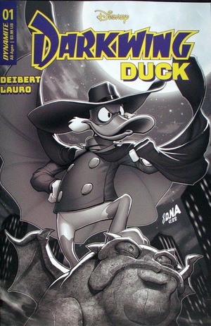 [Darkwing Duck (series 2) #1 (Cover I - David Nakayama B&W Incentive)]