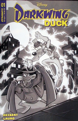 [Darkwing Duck (series 2) #1 (Cover R - Carlo Lauro B&W Incentive)]