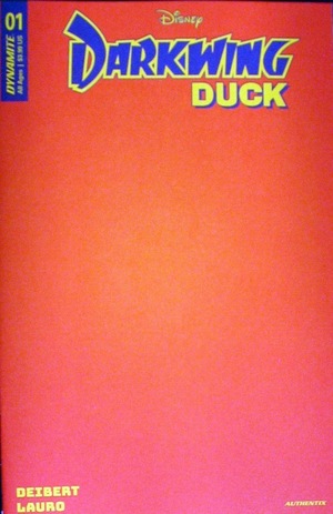 [Darkwing Duck (series 2) #1 (Cover ZC - Orange Blank Authentix)]