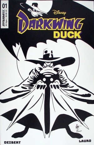 [Darkwing Duck (series 2) #1 (Cover ZF - Ken Haeser B&W Incentive)]