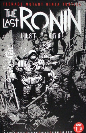 [TMNT: The Last Ronin - Lost Years #1 (Cover E - Mike Deodato Jr. B&W Incentive)]