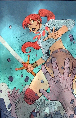 [Immortal Red Sonja #10 (Cover I - Drew Moss Full Art Incentive)]