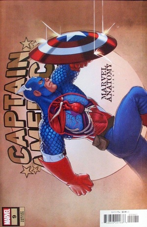 [Captain America: Sentinel of Liberty (series 2) No. 9 (Cover D - Jonah Lobe Marvel Anatomy Variant)]