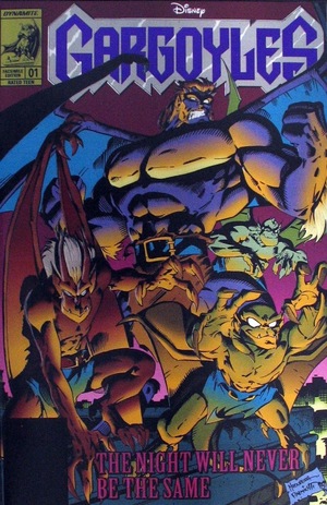 [Gargoyles (series 1) #1 Facsimile Edition (Cover C - Purple Foil Logo)]