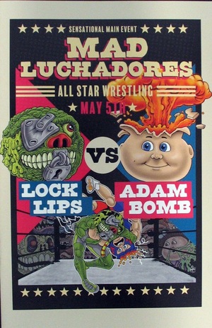 [Madballs Vs Garbage Pail Kids - Time Again, Slime Again #1 (Cover C - Ken Haeser Fight Poster)]