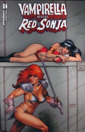 [Vampirella Versus Red Sonja #4 (Cover B - Joseph Michael Linsner)]