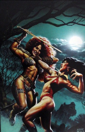 [Vampirella Versus Red Sonja #4 (Cover H - Steve Beach Full Art Incentive)]