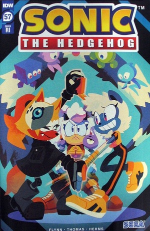[Sonic the Hedgehog (series 2) #57 (Cover C - Nathalie Fourdraine Incentive)]