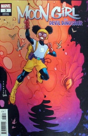 [Moon Girl and Devil Dinosaur (series 2) No. 3 (Cover B - Karen S. Darboe)]