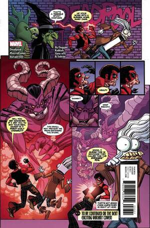 [Deadpool (series 5) No. 33 (variant cover - Scott Koblish)]