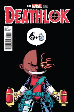 [Deathlok (series 5) No. 1 (variant cover - Skottie Young)]