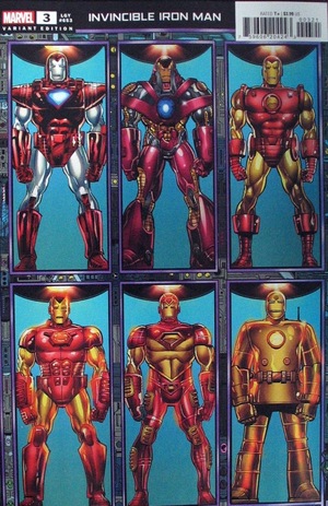 [Invincible Iron Man (series 4) No. 3 (Cover B - Bob Layton Connecting)]