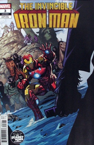 [Invincible Iron Man (series 4) No. 3 (Cover C - Francesco Manna Planet of the Apes Variant)]