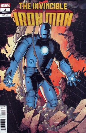 [Invincible Iron Man (series 4) No. 3 (Cover D - Mark Bagley Incentive)]