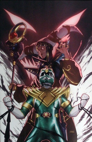 [Mighty Morphin Power Rangers #105 (Cover E - Taurin Clarke Unlockable Full Art Incentive)]