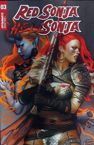 [Red Sonja / Hell Sonja #3 (Cover D - Rebeca Puebla)]