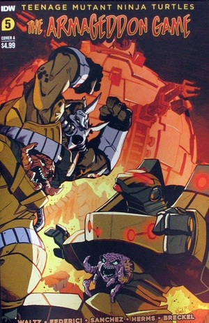 [Teenage Mutant Ninja Turtles: The Armageddon Game #5 (Cover A - Vincenzo Federici)]