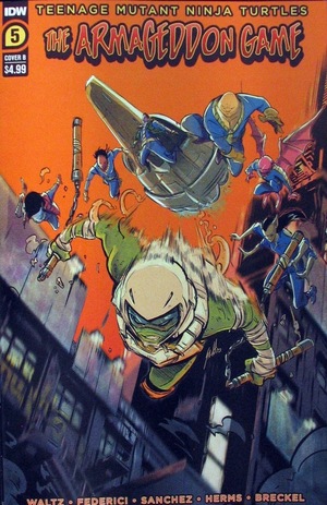 [Teenage Mutant Ninja Turtles: The Armageddon Game #5 (Cover B - Santtos)]