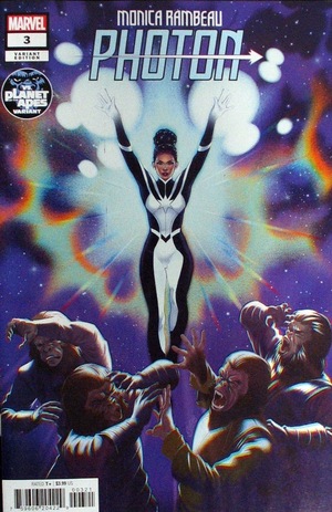 [Monica Rambeau: Photon No. 3 (Cover B - Betsy Cola Planet of the Apes Variant)]