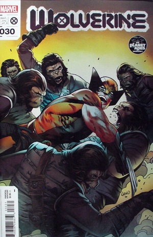 [Wolverine (series 7) No. 30 (Cover C - Greg Land Planet of the Apes Variant)]