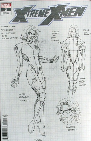 [X-Treme X-Men (series 3) No. 3 (Cover B - Salvador Larroca Character Design Incentive)]