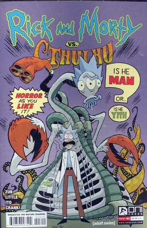 [Rick and Morty vs. Cthulhu #3 (Cover A - Troy Little)]