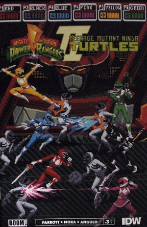 [Mighty Morphin Power Rangers / Teenage Mutant Ninja Turtles II #3 (Cover C - Diego Sanchez)]