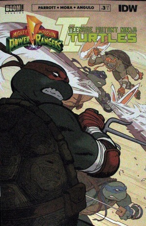 [Mighty Morphin Power Rangers / Teenage Mutant Ninja Turtles II #3 (Cover D - Paolo Rivera)]