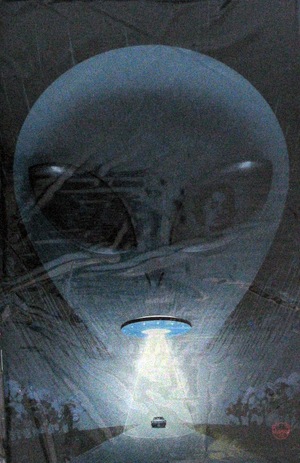 [Blue Book #1 (Cover F - Dave Johnson Full Art Glow-in-the-Dark Incentive)]